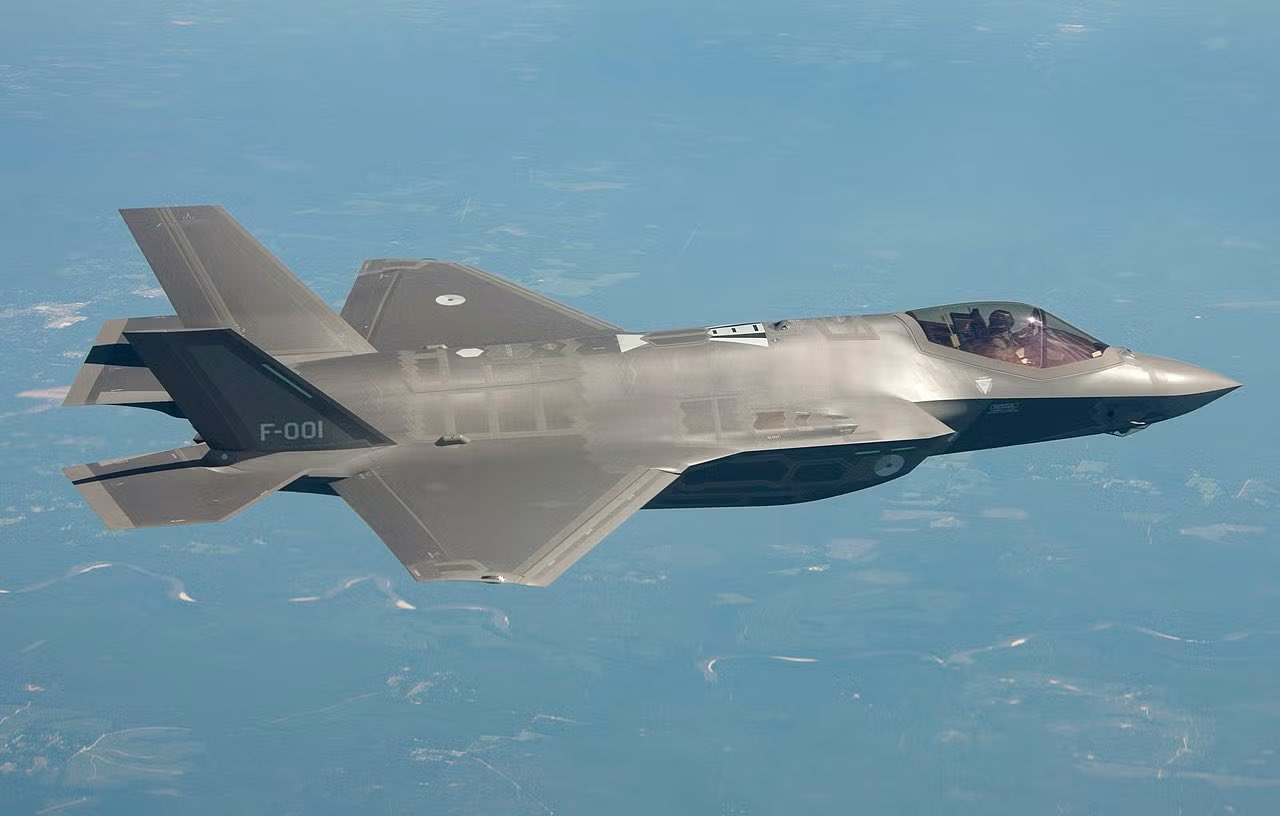 Dutch F-35s help shoot down Russian kamikaze drones