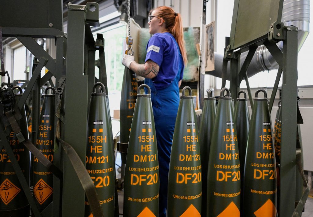 Rheinmetall to supply Ukraine with 155mm artillery shells starting early 2025