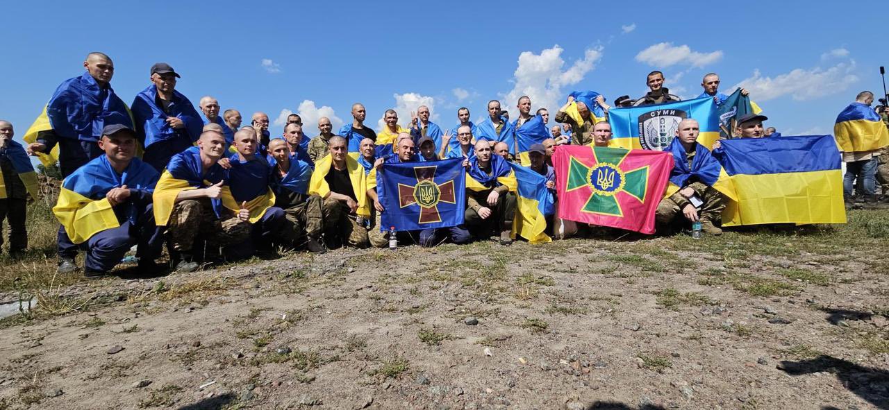 95 Ukrainian defenders freed from Russian captivity, work continues