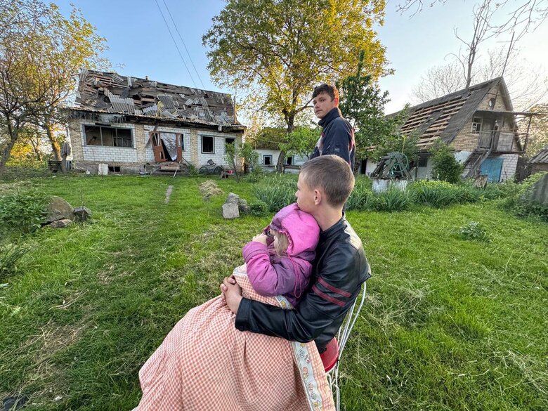 Rashists attacked Kyiv region with drones: affected family, damage