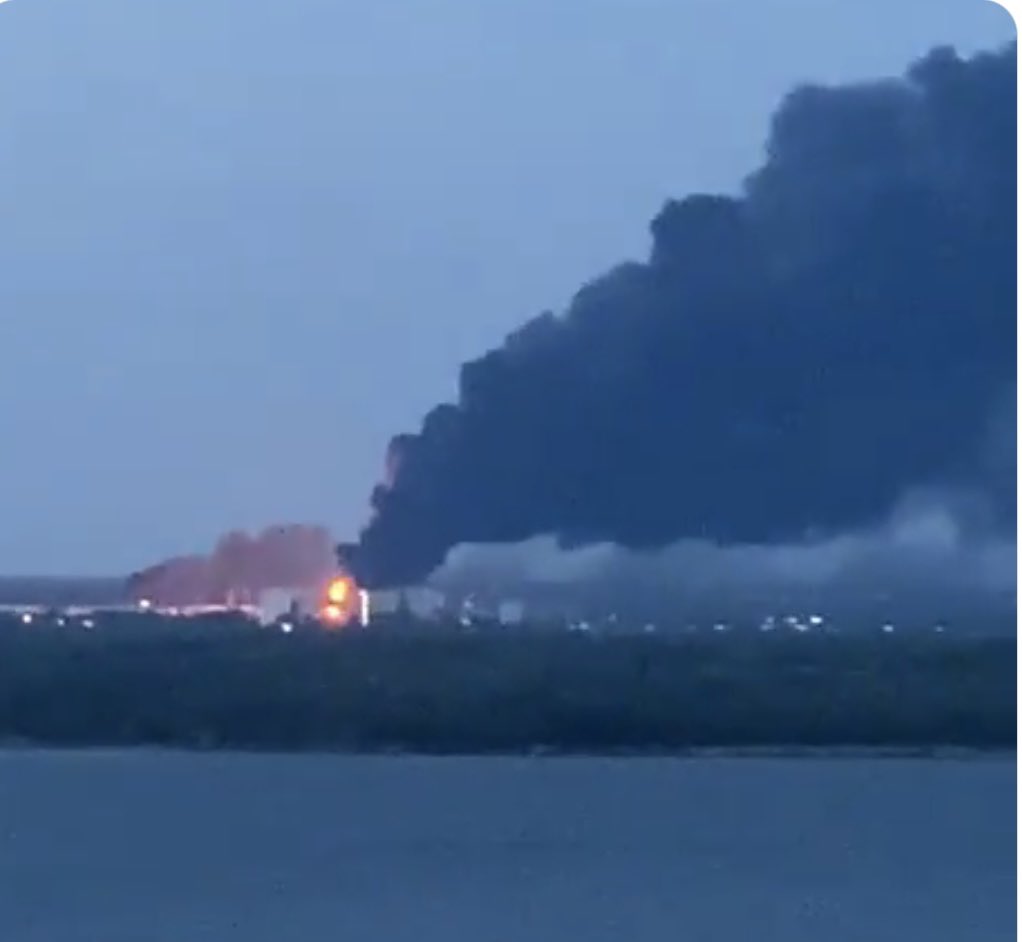 Drones strike Russian oil depot in Engels