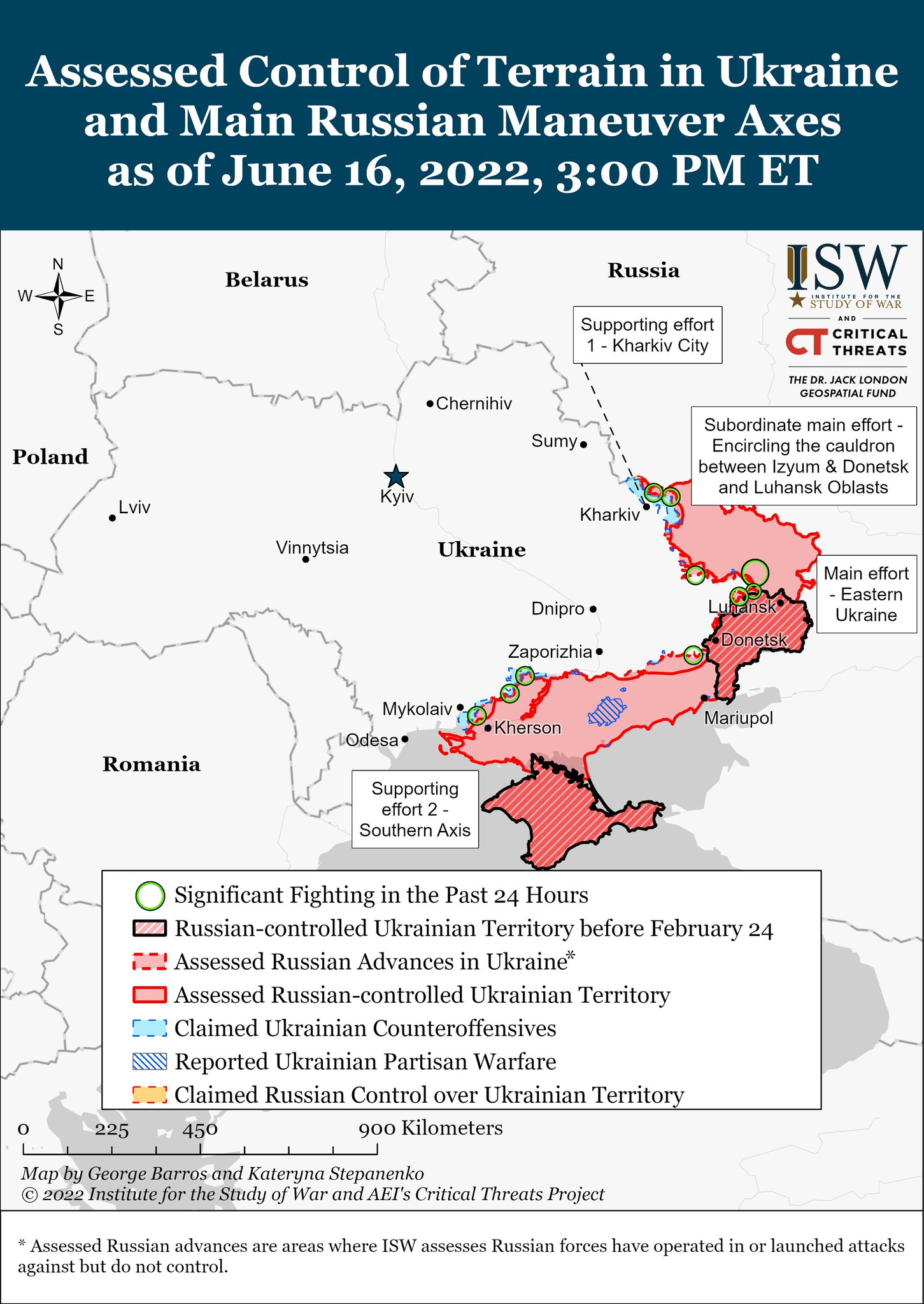 ISW Russian Offensive Campaign Assessment, June 16