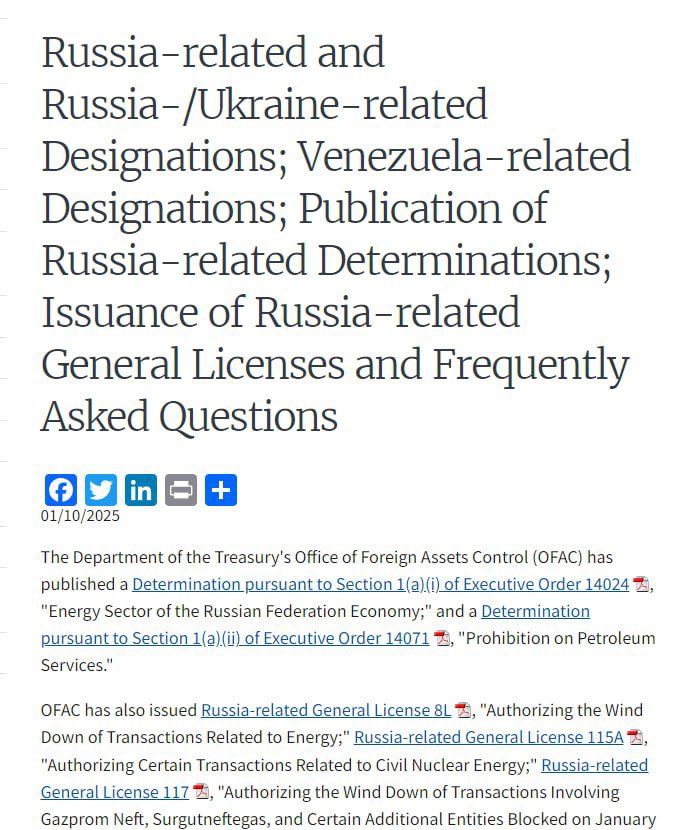 US imposes toughest sanctions on Russia’s oil firms