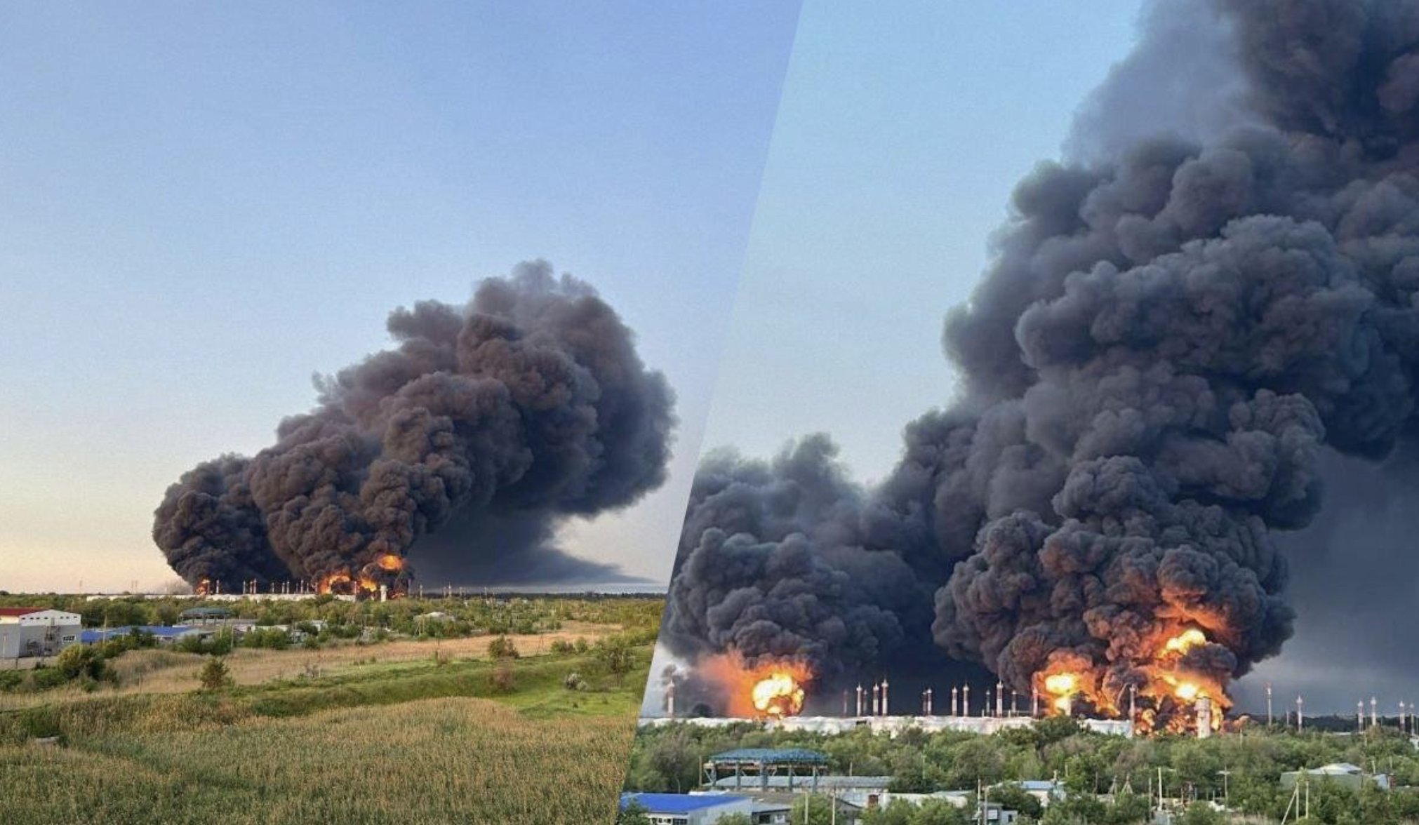 Ukrainian forces strike Russian targets