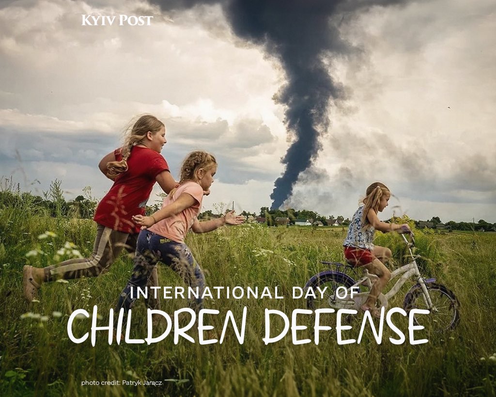 First Day of Child Defense and Russian Attacks