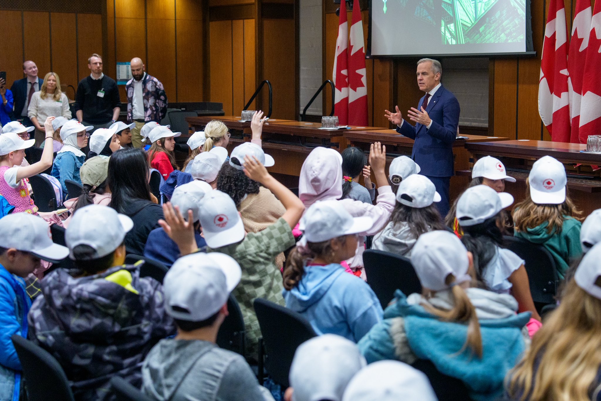 Grade 5 Students Visit Parliament’s West Block in Nepean
