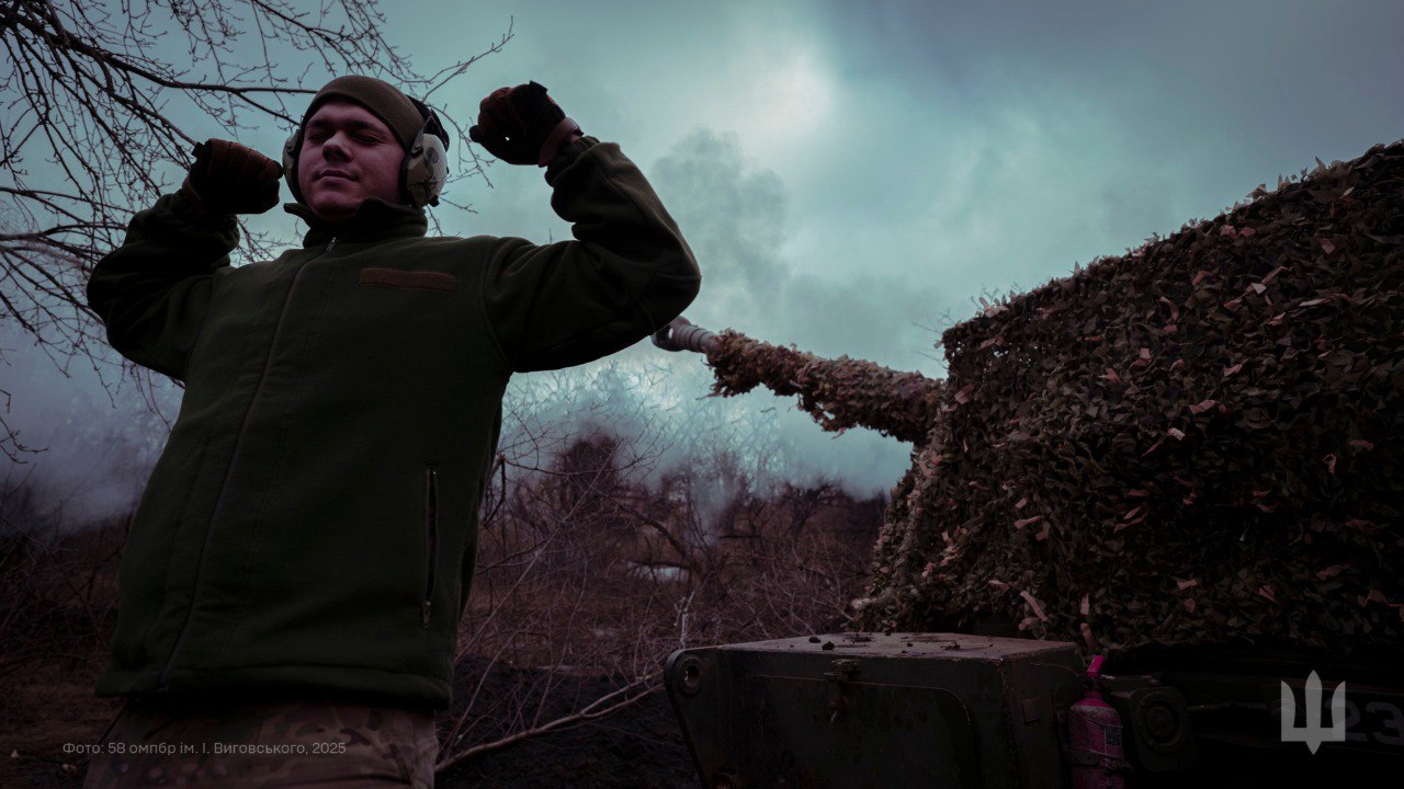 Be strong like warriors! 58th Motorized Brigade