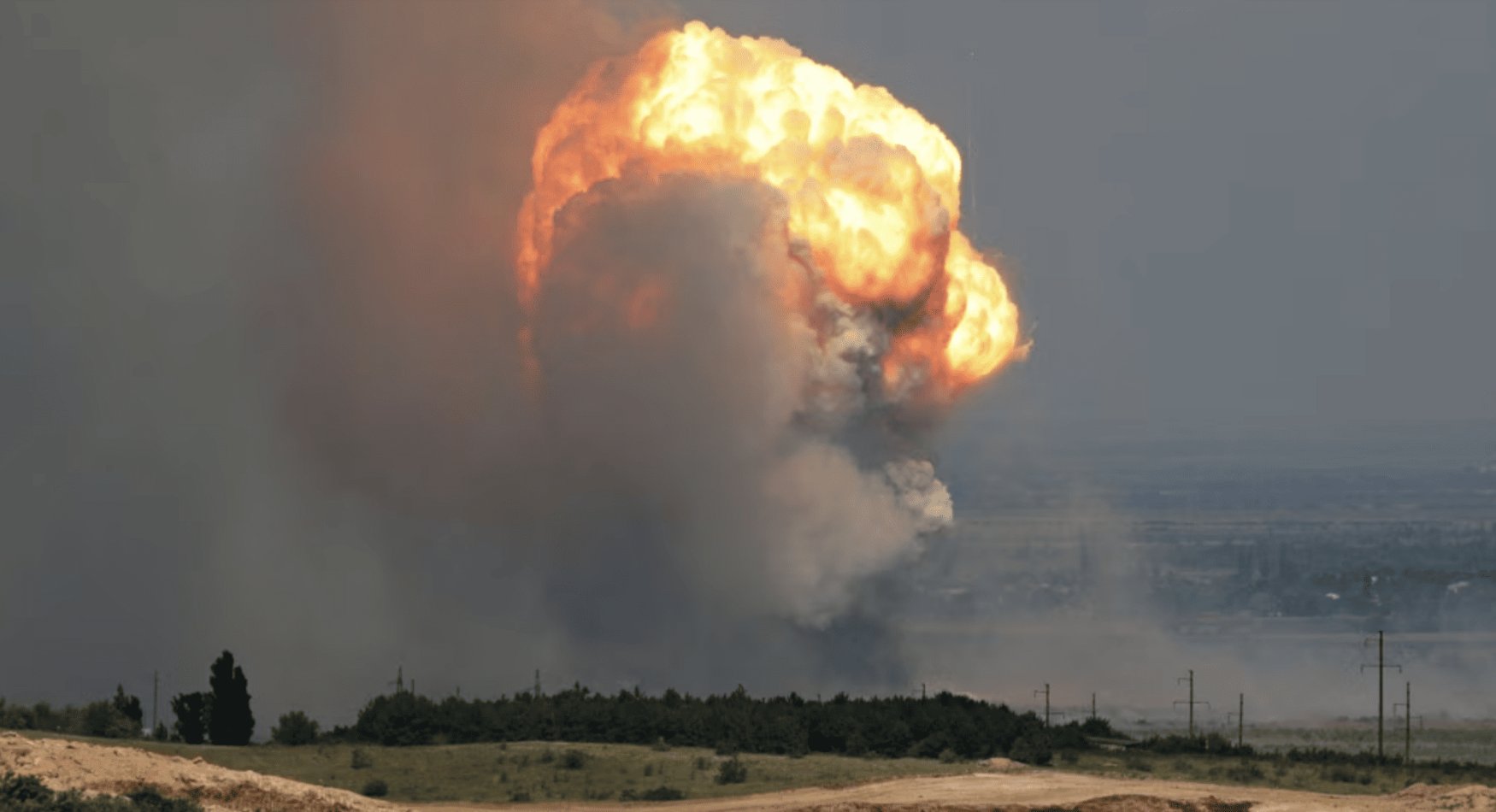 Explosions and Drones on Occupied Crimea This Night
