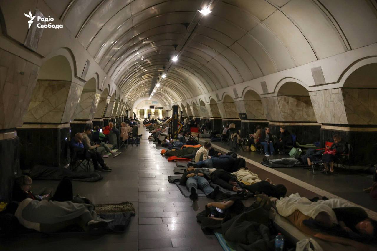 Ukrainians adapt to life in subway shelters amid Russian terror