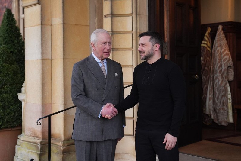 Zelensky to meet King Charles and Starmer in UK