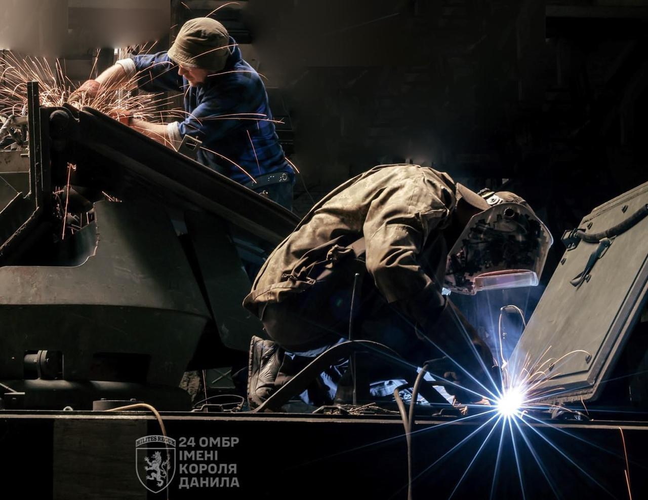 Keeping the steel monsters in good condition