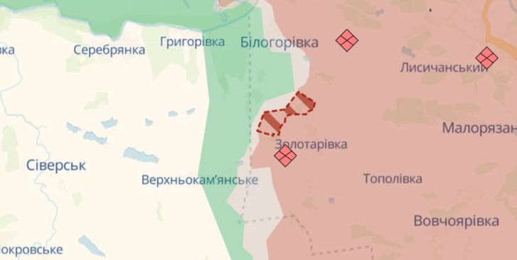 Ukrainian Defense Forces repel enemy near Synkivka; advance near Zolotarivka clarified