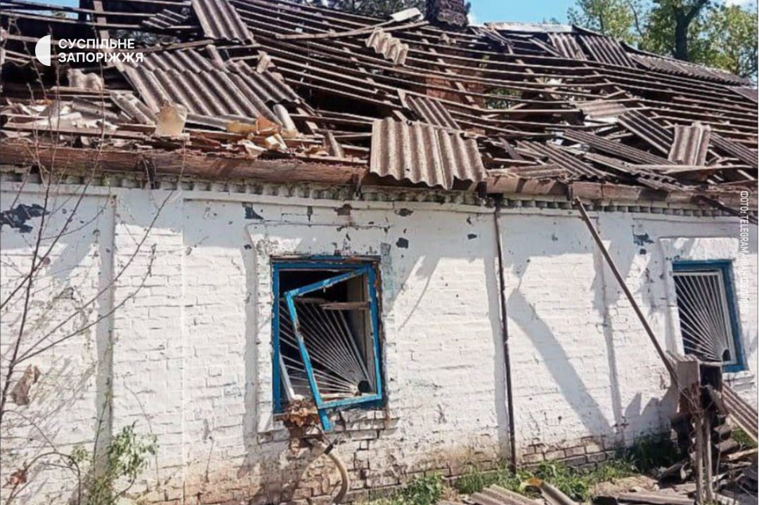 Russian army conducts 402 strikes on Zaporizhia region on May 15