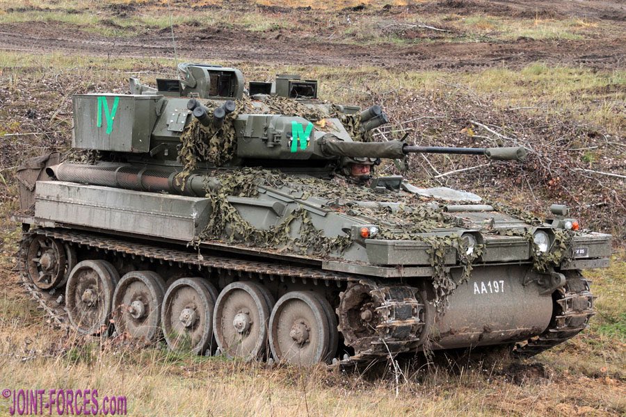 Latvia transfers British armored vehicle Scimitar to Ukraine