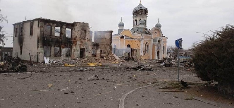 Russian aviation damaged civilian sites in Malyn, city prepares for defense