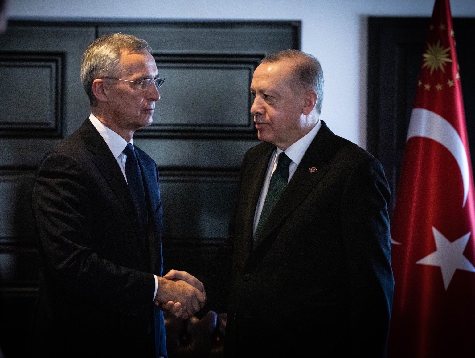 Stoltenberg meets Erdogan, commends Turkey’s mediation efforts on Ukraine
