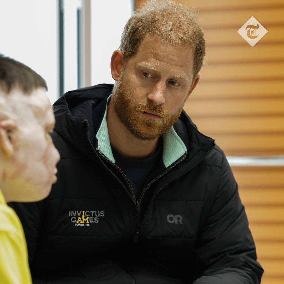 Prince Harry’s surprise visit to Ukraine veterans