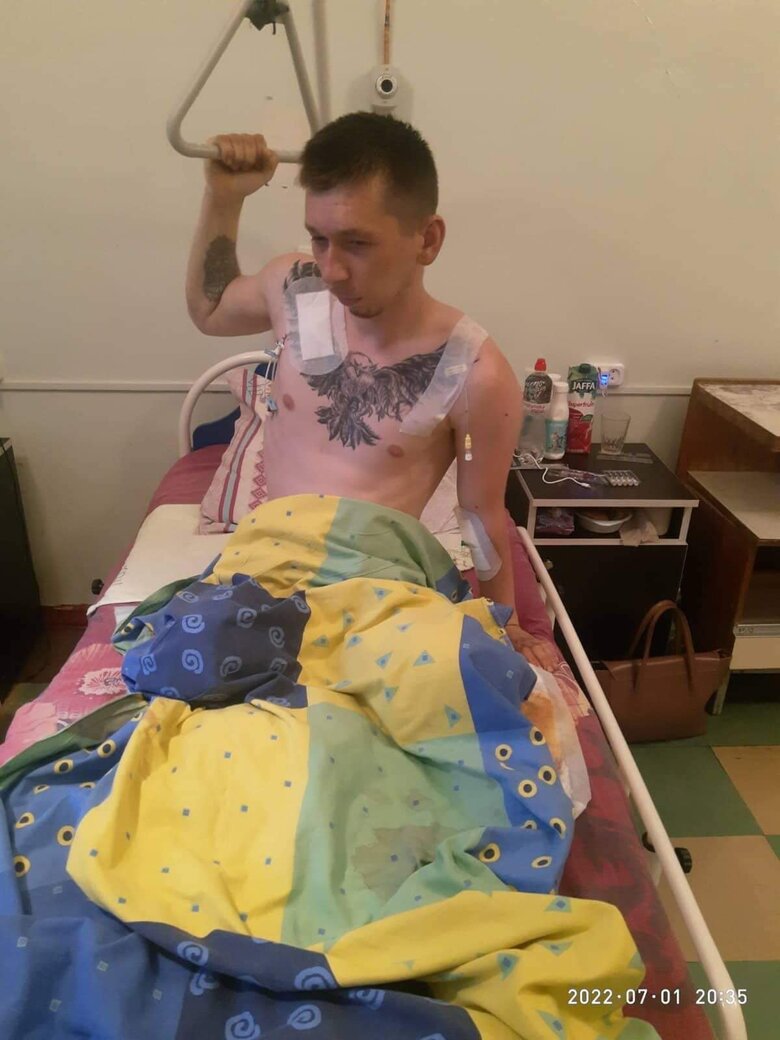 Ukrainian defender Ilya Smirnov needs help