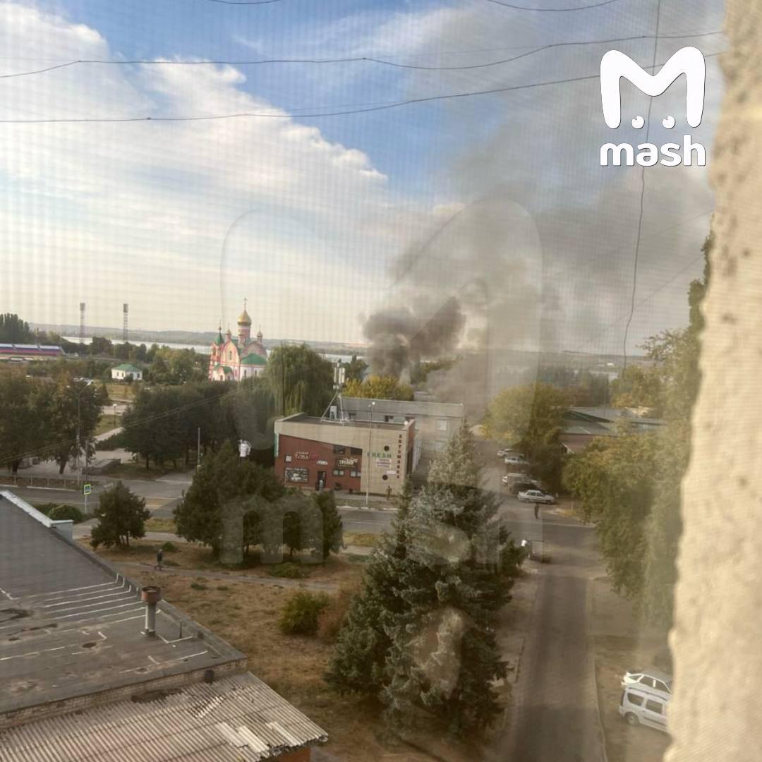 Fire near Kursk Nuclear Power Plant in Kurchatov