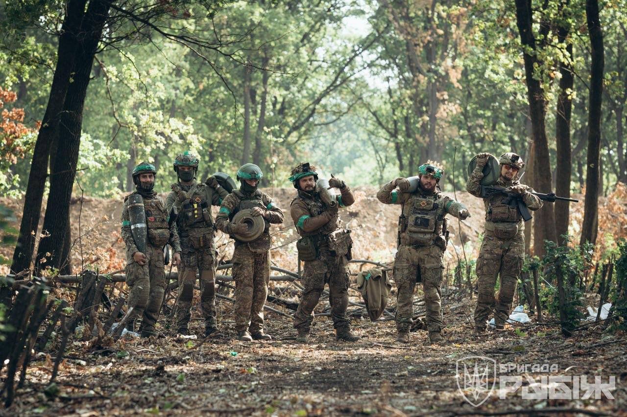 Good morning from Ukraine with Rubizh Brigade