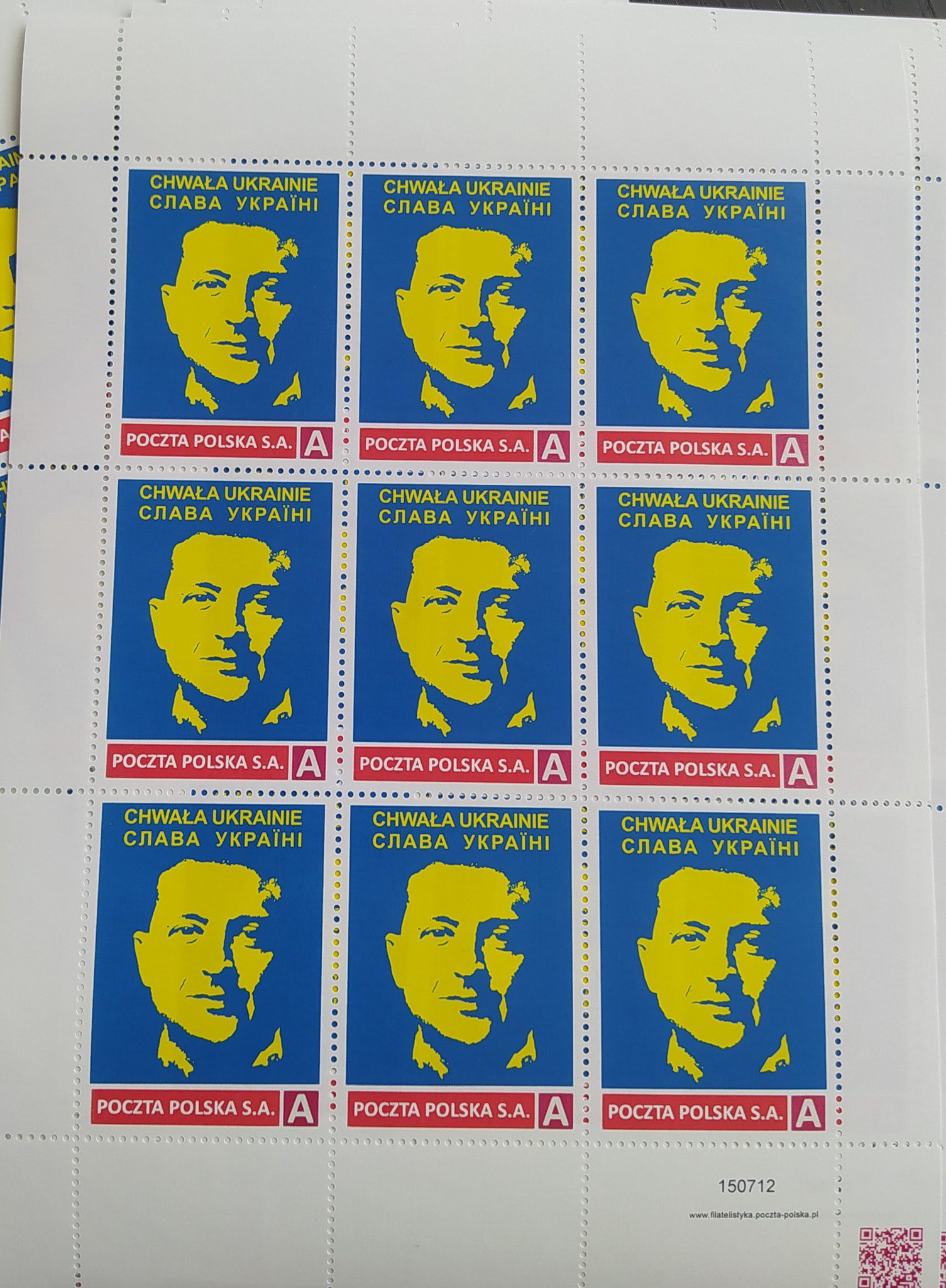Poland issues Zelensky stamps for Ukraine aid