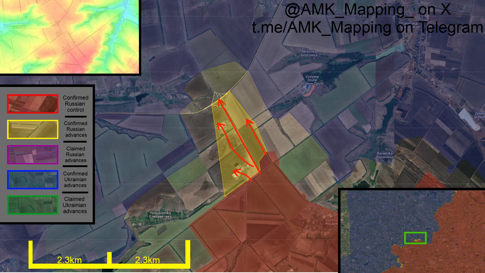 Significant Russian advance towards Pokrovsk and Northern Donbass