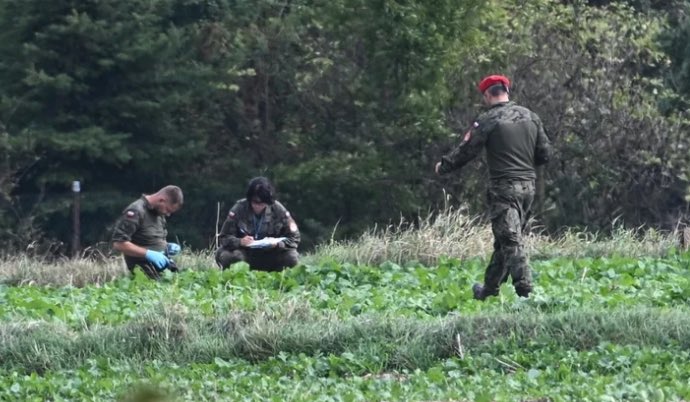 Object resembling a drone found in Poland