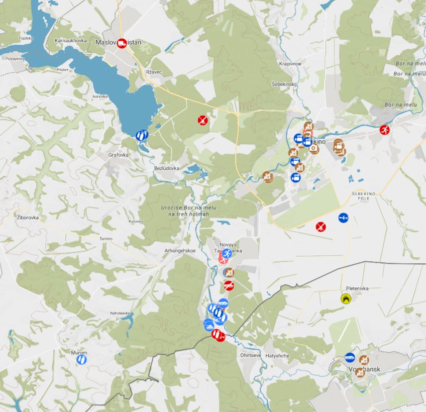 Geoconfirmed Ukraine link for war information