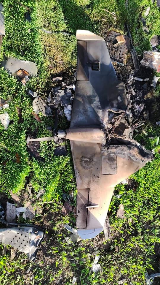 Enemy strike UAV Kub-BLA shot down in Luhansk region