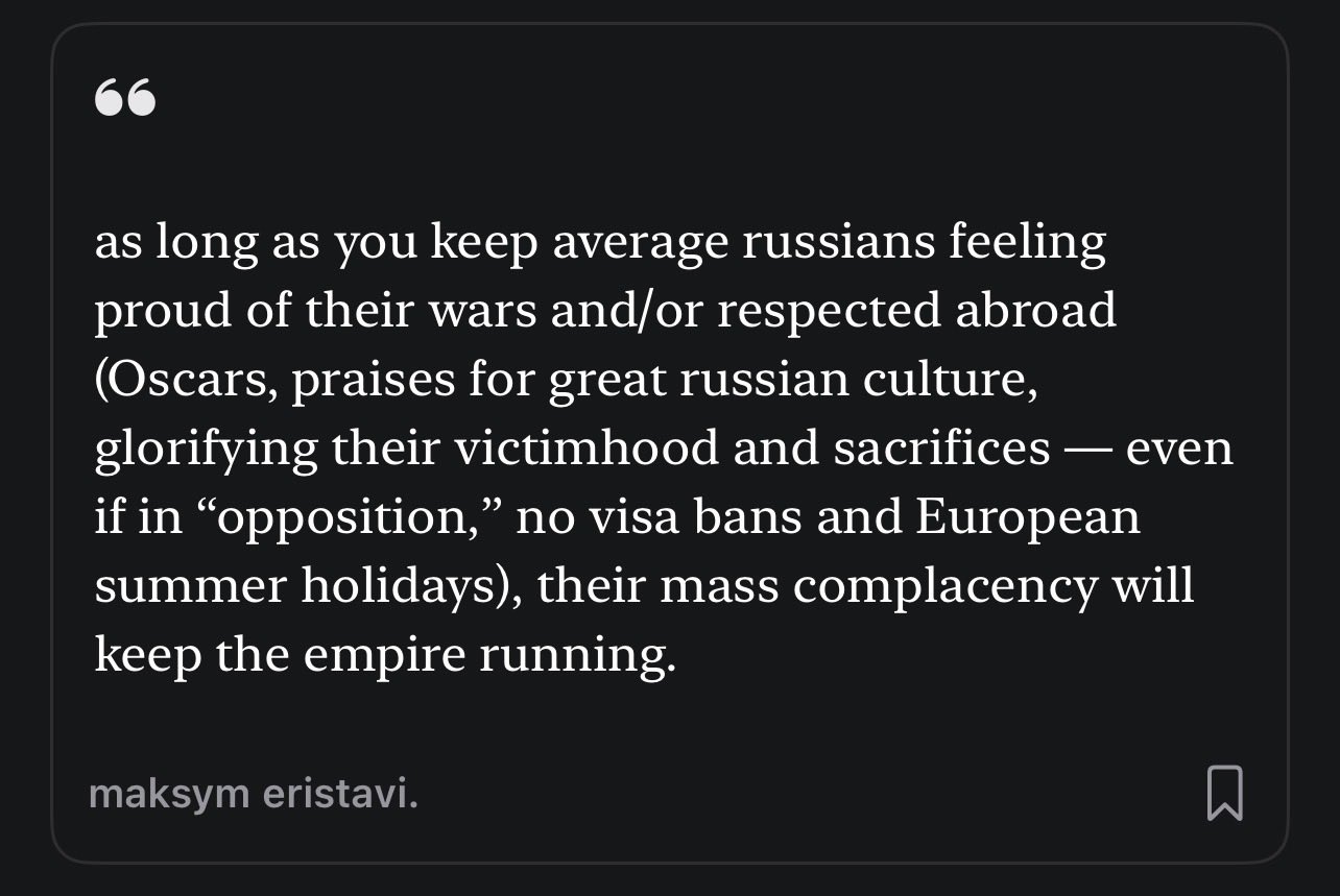 Russian Society Complicit in War and Genocide Against Ukraine