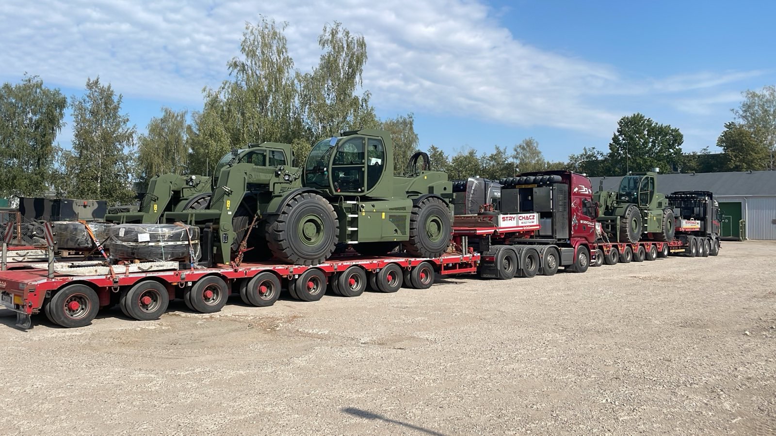 Lithuania hands over new batch of military aid to Ukraine