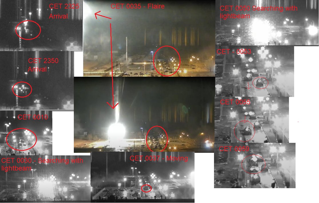 Live coverage of Enerhodar nuclear plant attack