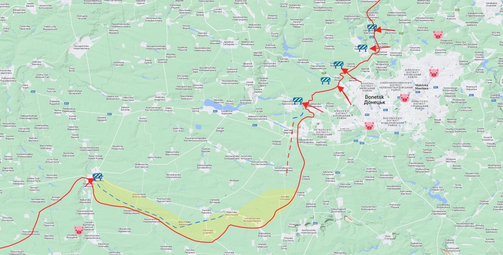 DPR/LPR attacks fail in Donetsk region