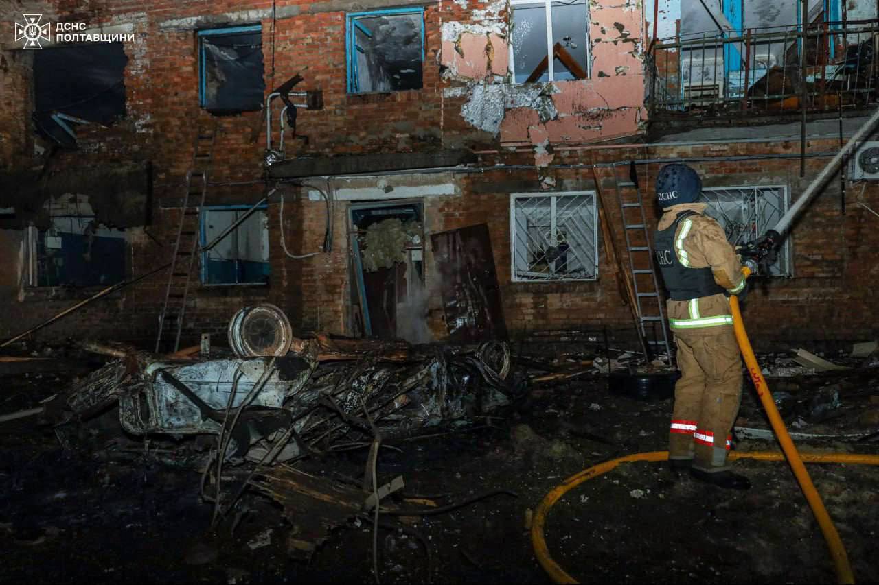 Poltava region shelling: 1 dead, 12 injured