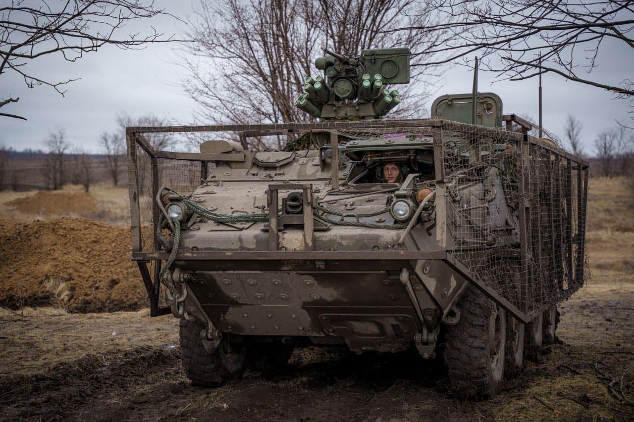 Stryker APC in 82nd Airborne Brigade