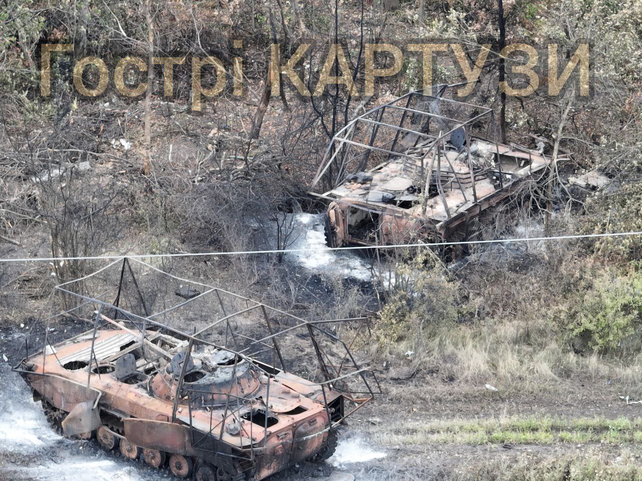 Ukrainian unit destroys two Russian BMPs in Kharkiv region