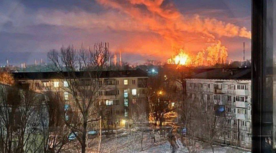 Drones successfully attack Nobokuybyshevsky oil refinery in Russia