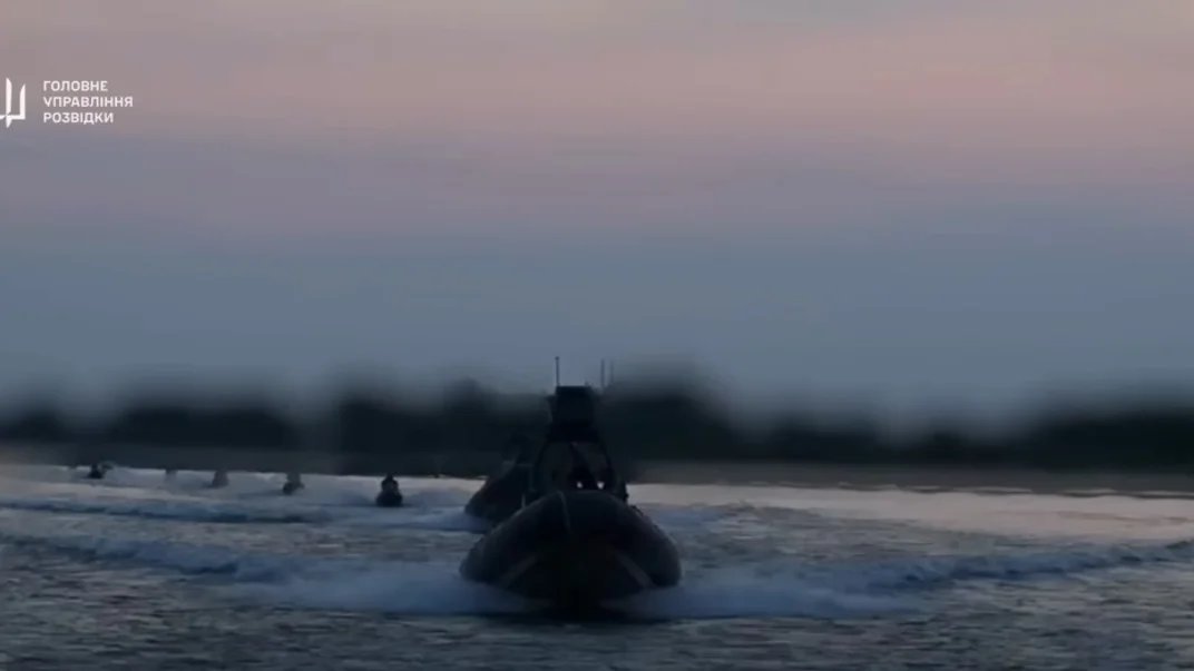 GUR Scouts Conduct Secret Operation on Tendra Spit