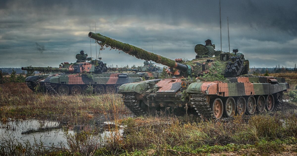 Poland trains 23,000 Ukrainian soldiers; PT-91 tanks near Kursk