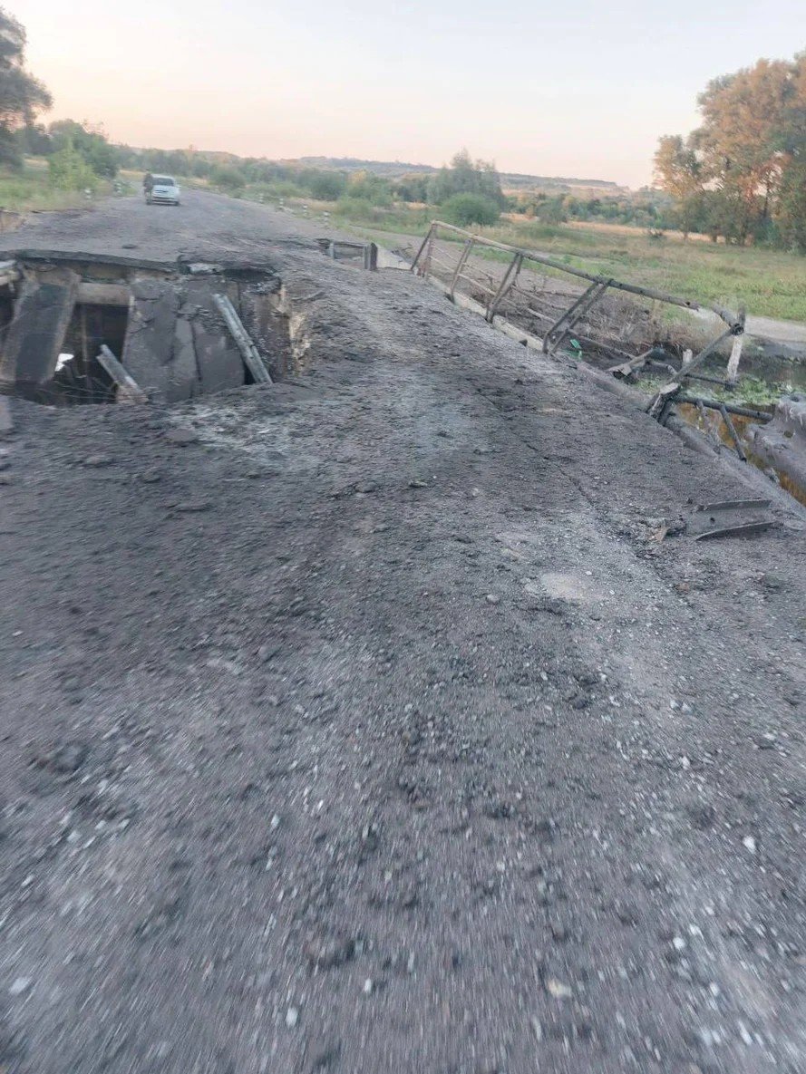 Ukrainian forces confirm attack on bridge in Kursk region