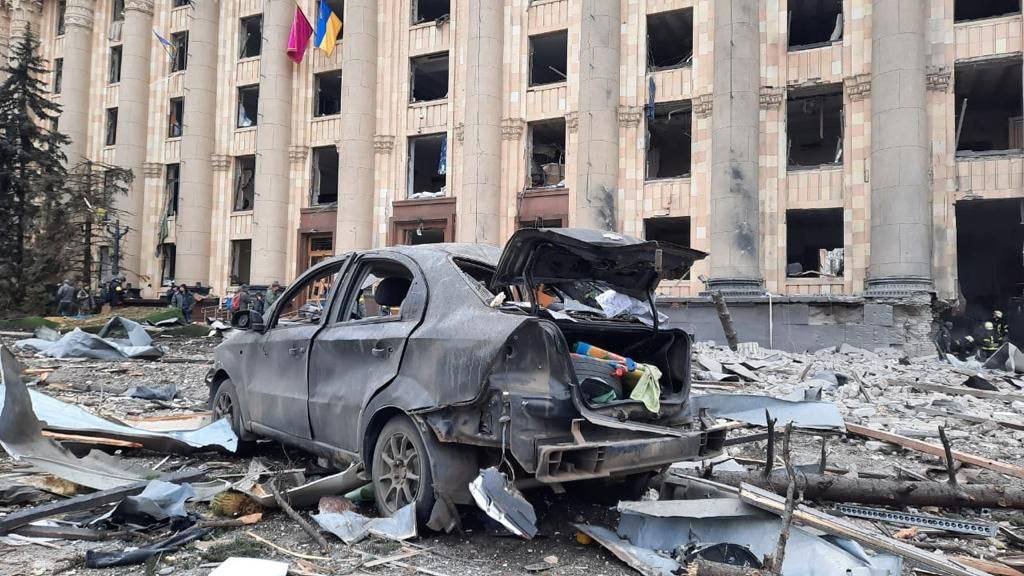 Russian cruise missile attack kills 10, injures 20 in Kharkiv