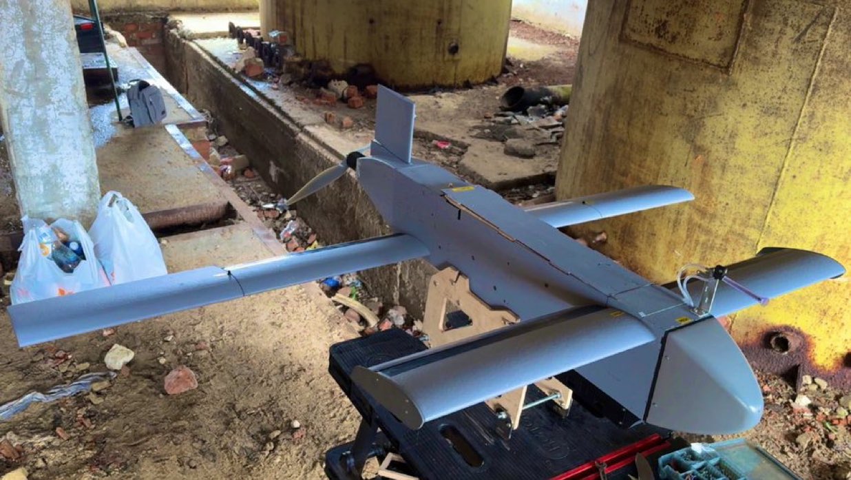 BILD publishes photo of HF-1 Ukrainian-German drone