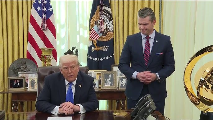 Trump Backs Pentagon Chief Amid Signal Scandal, Hagerty Under Fire From Disgruntled Staff