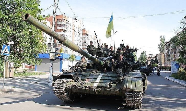 Sloviansk liberation anniversary contrasts with renewed Russian shelling