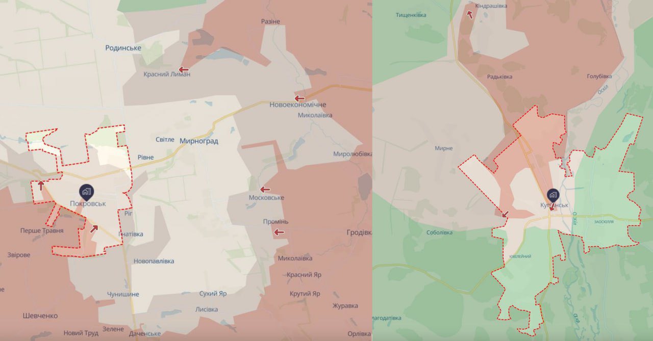 Russia aims to seize Pokrovsk and Kupiansk by year-end
