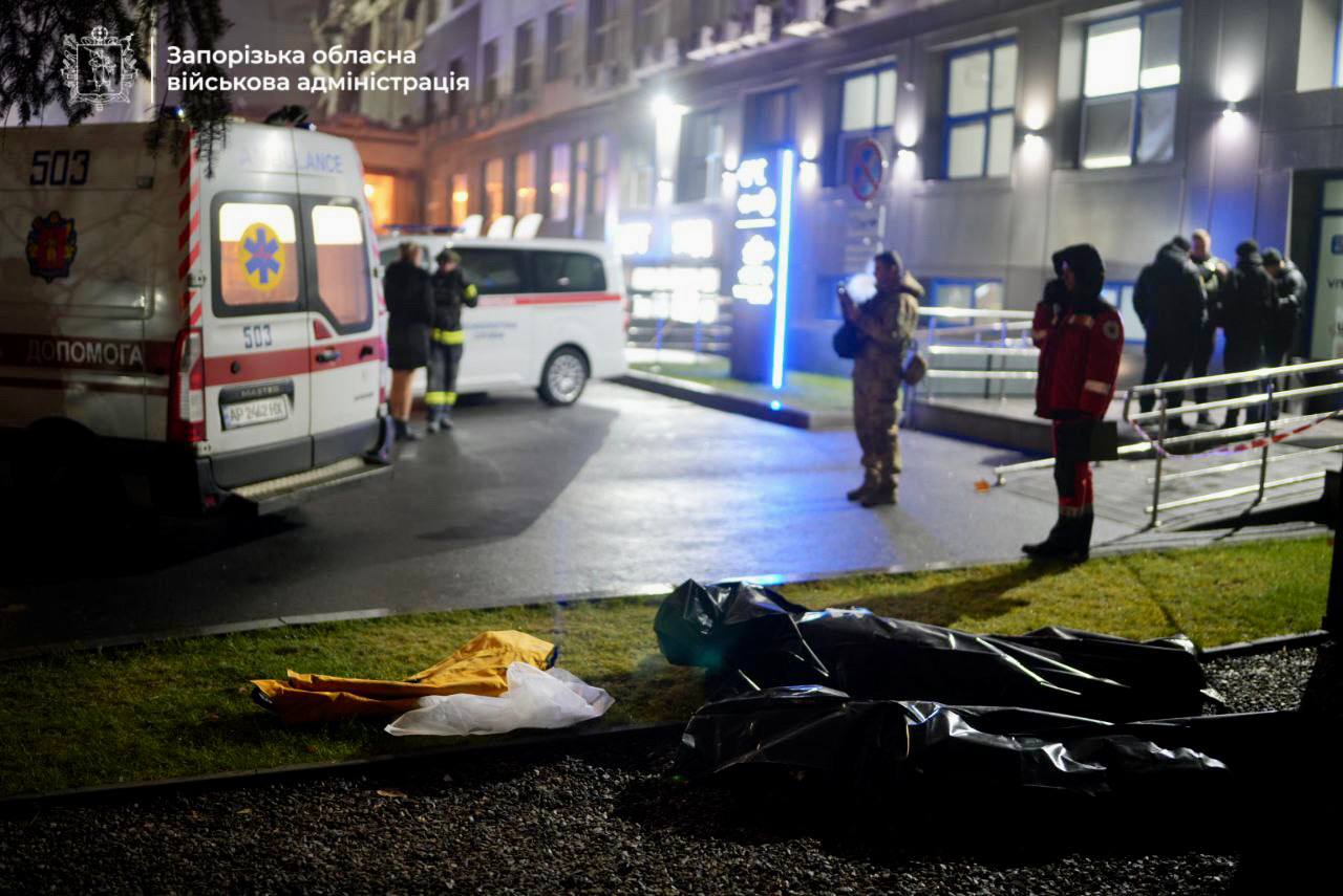 4 killed, 20 wounded in Zaporizhzhia