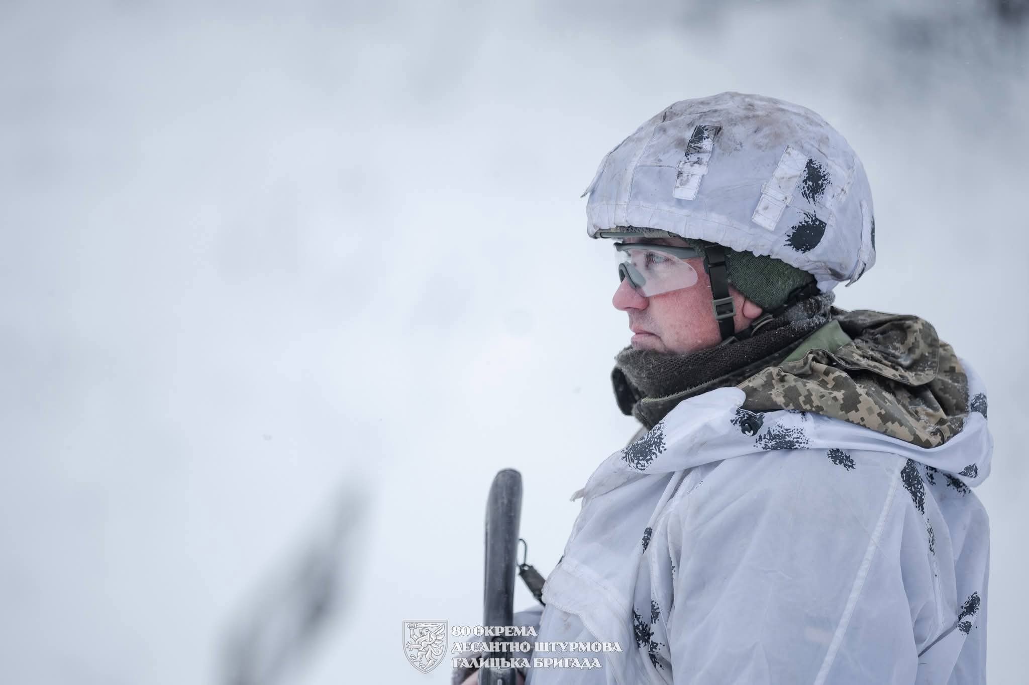 Recruits of the 80th Galician Brigade: Break-in in the Frost