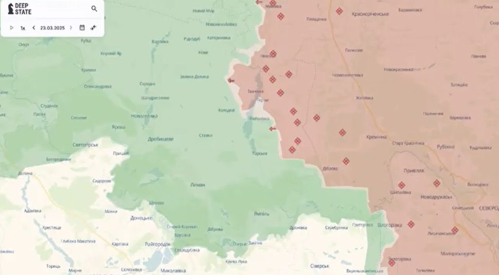 In March, the enemy occupied 133 sq km of Ukrainian territory