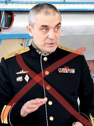 Russian Black Sea Fleet Vice Admiral Akhmerov reportedly eliminated in Crimea