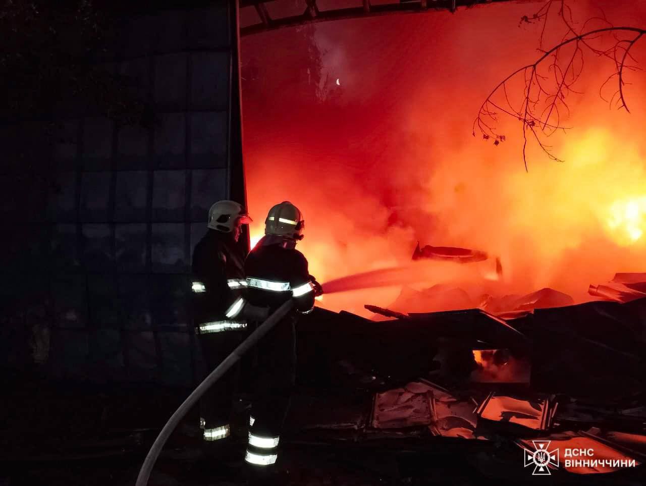 Fire in a hospital unit in Vinnytsia